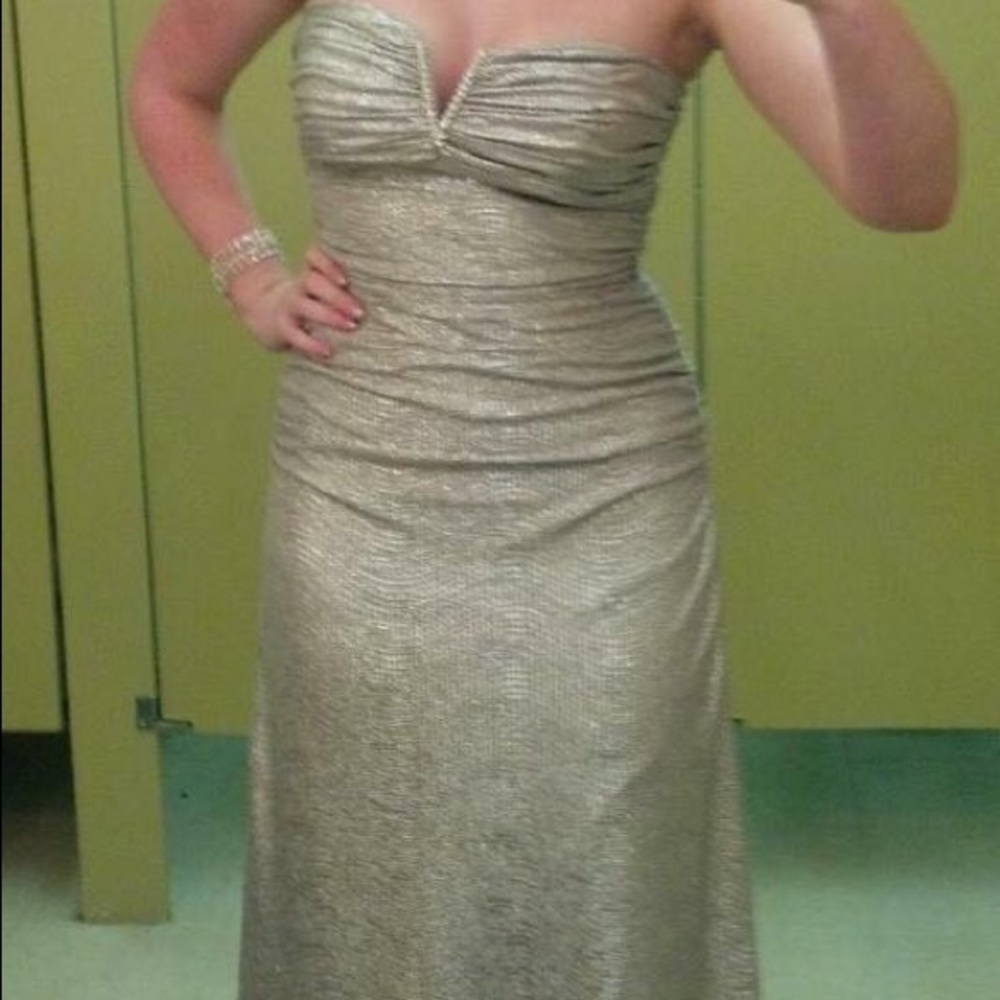 David’s Bridal prom dress